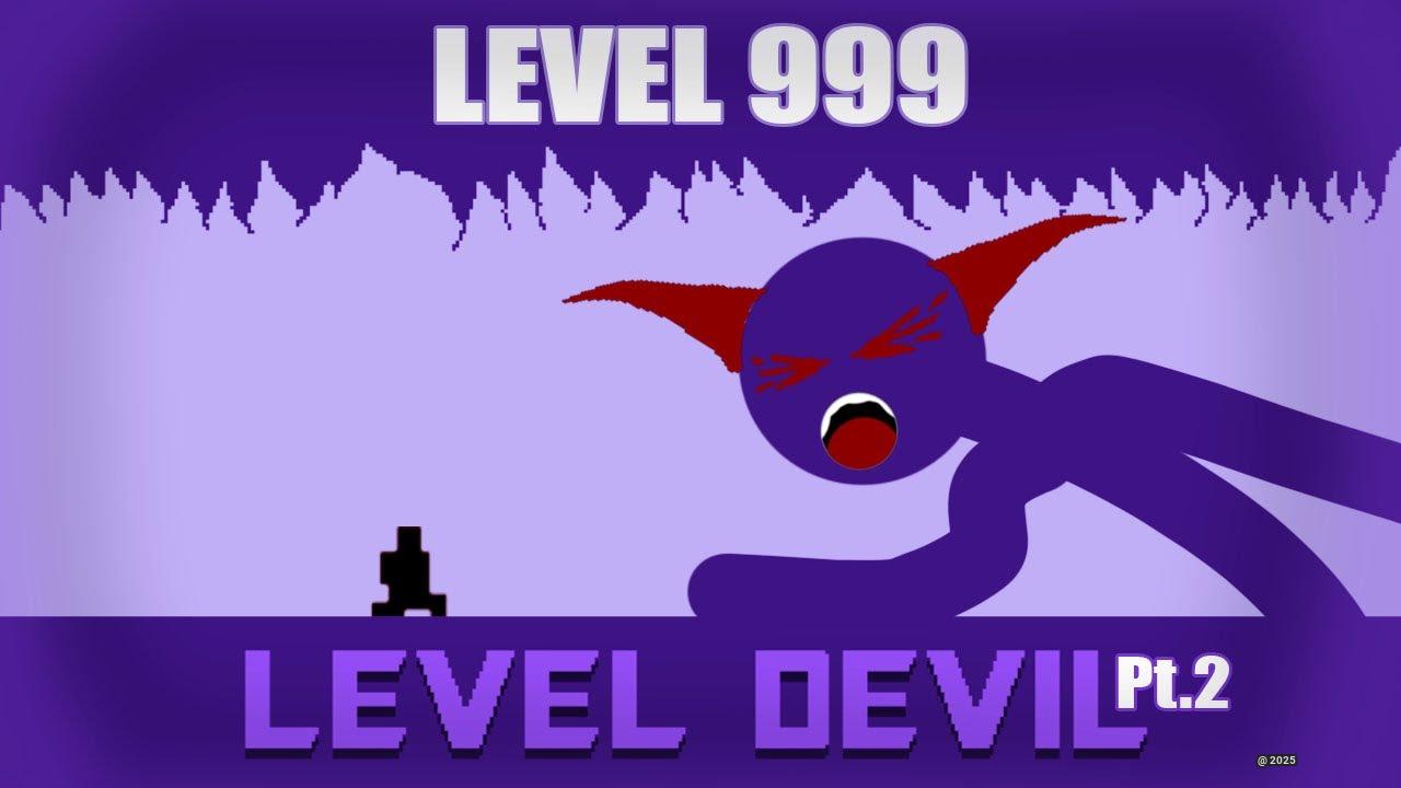 Level Devil 2 - Conquer the Ultimate Challenge in this Devilish Platformer!