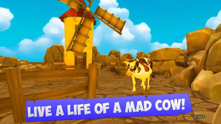 Mad Cow Simulator - Unleash Chaos as a Bovine Hijacker in this Physics-Powered Rampage