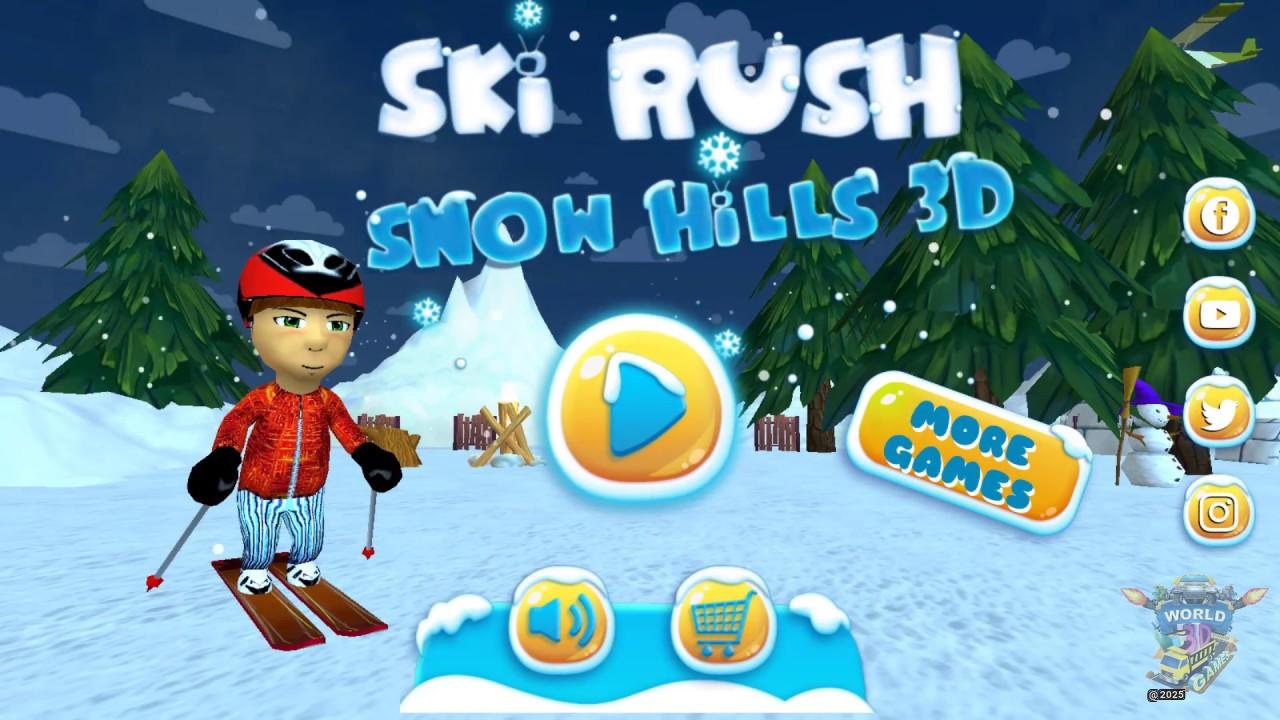 Snow Rush 3D - Master the Mountain or Face the Freeze
